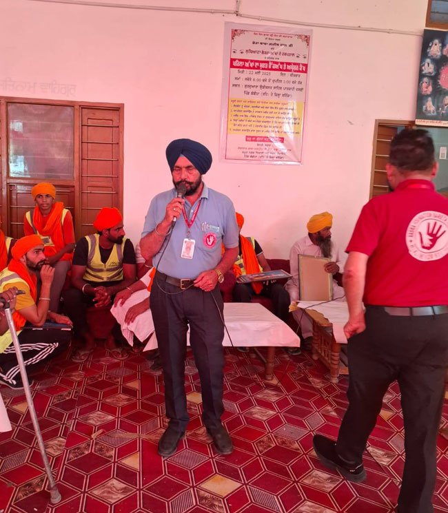 Aasra Foundation Camp